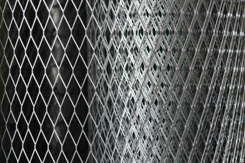 Сетки цельнометаллические просечно-вытяжные (ЦПВС) из листового холоднотянутого и оцинкованного металла, из нержавеющей стали